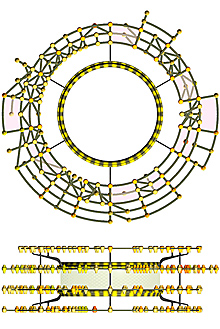 Top and front view of wirbylet